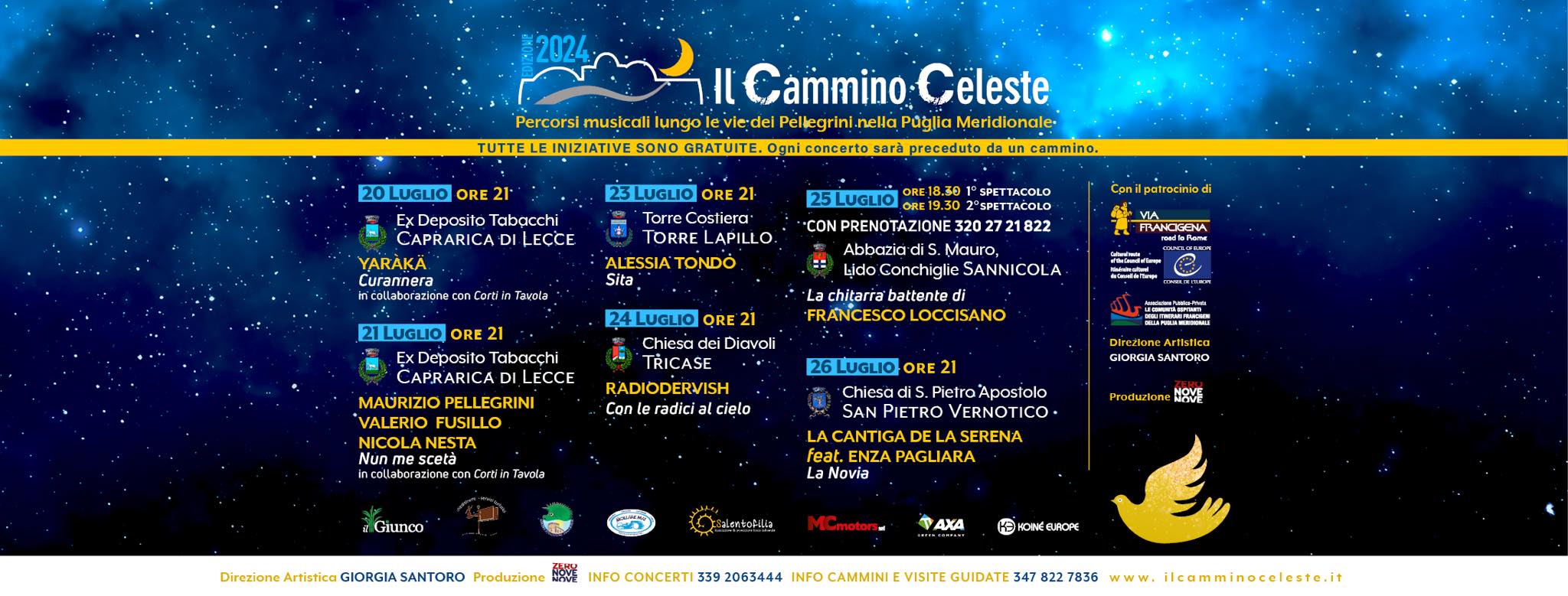 "Il Cammino Celeste" non è solo un festival, ma un'esperienza che celebra l'incontro tra musica, cultura e territorio