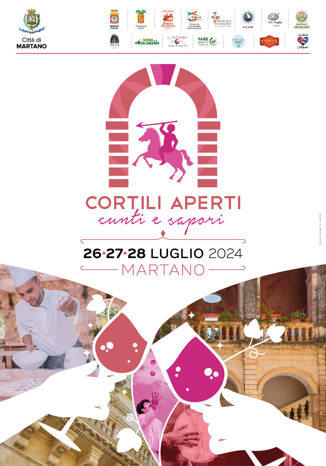 The Enchantment of "Cortili Aperti" 2024 in Martano: Stories and Flavors